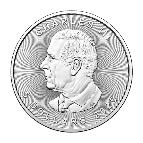 1 oz 2025 Treasured Maple Leaf Polar Bear Privy Mark Silver Coin | Royal Canadian Mint