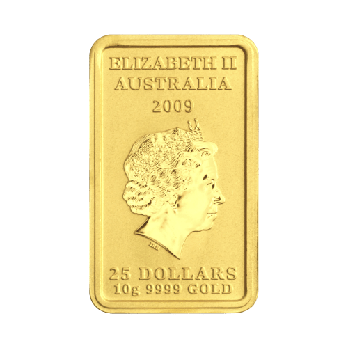 10 gram 2008 Chinese Mythological Characters: Success Rectangular Gold Coin | Perth Mint