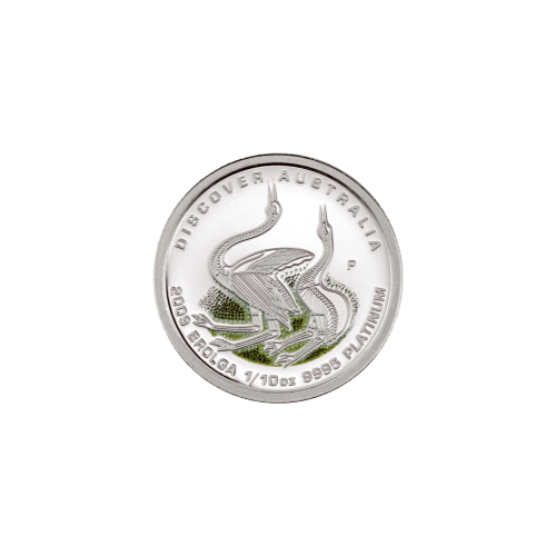Set of 5 x 1/10 oz 2009 Discover Australia Dreaming Platinum Coins | Perth Mint