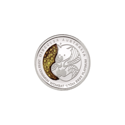 Ensemble de 5 pièces 1/10 once de platine Découvrir l'Australie en rêve 2010 | Monnaie de Perth