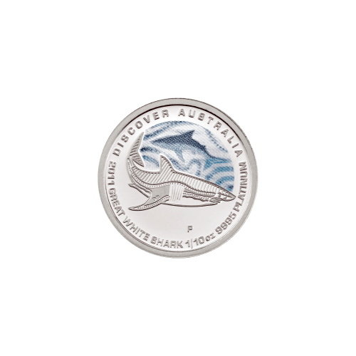 Set of 5 x 1/10 oz 2011 Discover Australia Dreaming Platinum Coins | Perth Mint