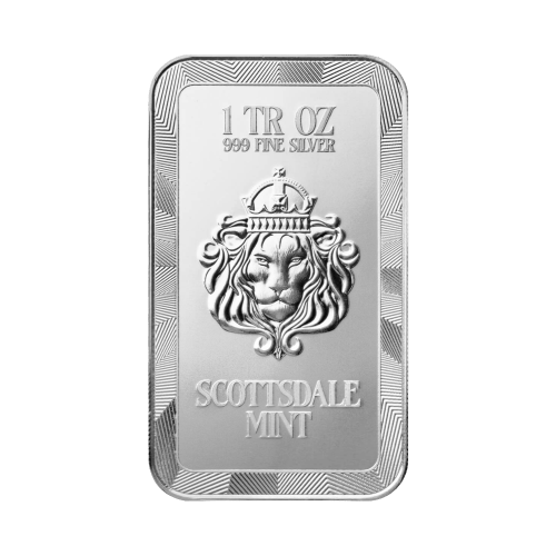 Lingot 1 once d'argent coloré Élection présidentielle Donald Trump 2024 | Monnaie de Scottsdale