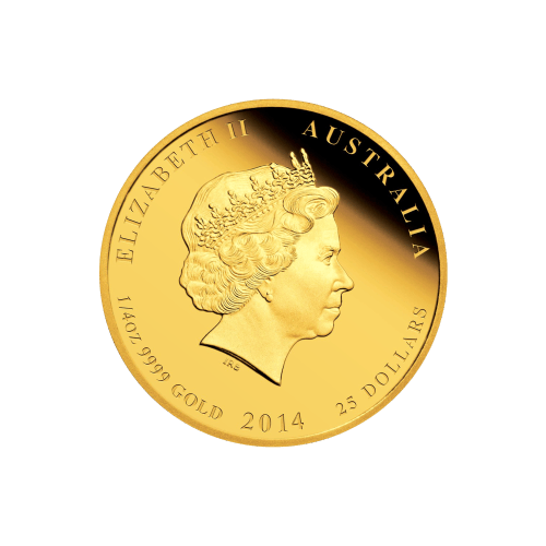 Ensemble de 3 pièces en or Lunaire Année du Cheval 2014 | Monnaie de Perth