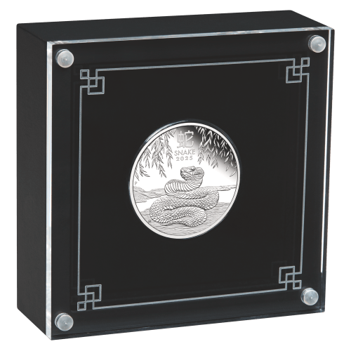 1/2 oz 2025 Lunar Year of the Snake Proof Silver Coin | Perth Mint