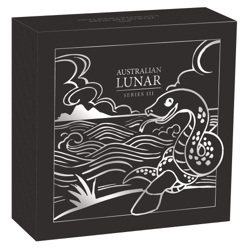 1/2 oz 2025 Lunar Year of the Snake Proof Silver Coin | Perth Mint