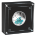 Pièce 1 once d'argent colorisé bleu Épreuve numismatique Année lunaire du Serpent 2025 | Monnaie de Perth