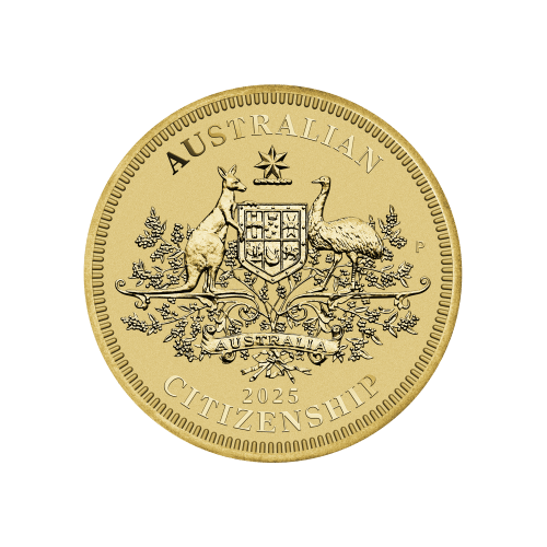 $1 2025 Australian Citizenship Bronze Coin in Card | Perth Mint