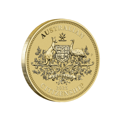 $1 2025 Australian Citizenship Bronze Coin in Card | Perth Mint