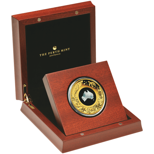 2 oz 2024 Great Southern Land: Mother of Pearl Proof Gold Coin | Perth Mint