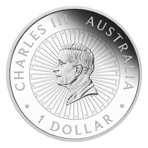 Pièce 1 once d'argent Épreuve numismatique Terre australe : Chrysoprase 2024 | Monnaie de Perth