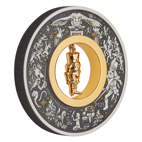 2 oz 2024 The Christmas Nutcracker Antiqued Silver Coin | Perth Mint