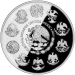 Pièce 1 kilo d'argent Épreuve numismatique Libertad mexicaine 2024 | Monnaie mexicaine