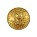 Pièce en or MS-65 Liberté Demi Aigle 5$ Année aléatoire | Monnaie des États-Unis