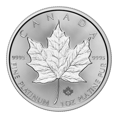 1 oz 2025 Canadian Maple Leaf Platinum Coin | Royal Canadian Mint