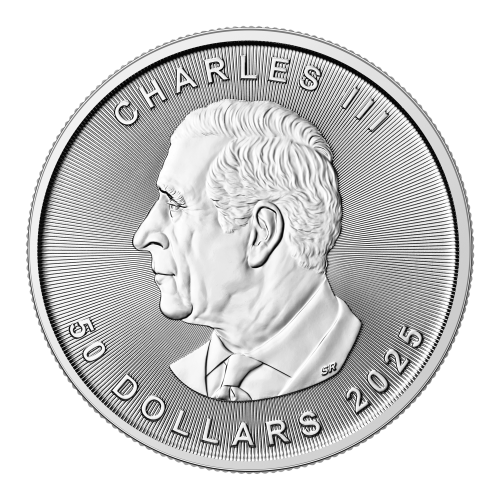 1 oz 2025 Canadian Maple Leaf Platinum Coin | Royal Canadian Mint