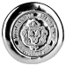 5 oz Scottsdale Lion Silver Button Round | Scottsdale Mint