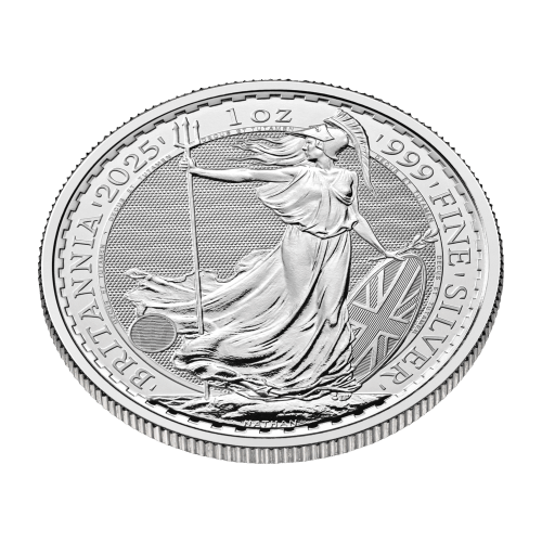 1 oz 2025 Britannia Silver Coin | The Royal Mint