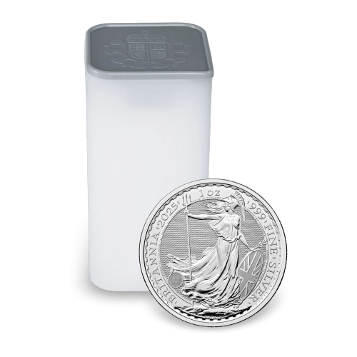 1 oz 2025 Britannia Silver Coin | The Royal Mint