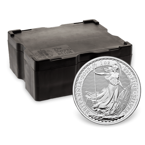 1 oz 2025 Britannia Silver Coin | The Royal Mint