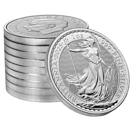 1 oz 2025 Britannia Silver Coin | The Royal Mint