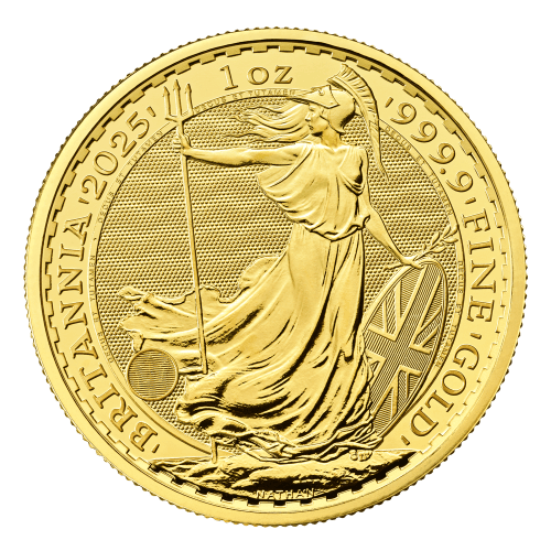 1 oz 2025 Britannia Gold Coin | The Royal Mint