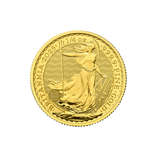 1/4 oz 2025 Britannia Gold Coin | The Royal Mint