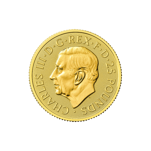 1/4 oz 2025 Britannia Gold Coin | The Royal Mint