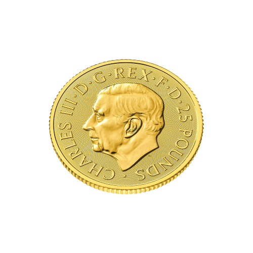 1/4 oz 2025 Britannia Gold Coin | The Royal Mint
