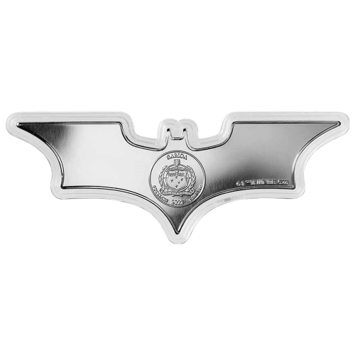 Pièce 1 once d'argent en forme de Batarang 2022 | Samoa