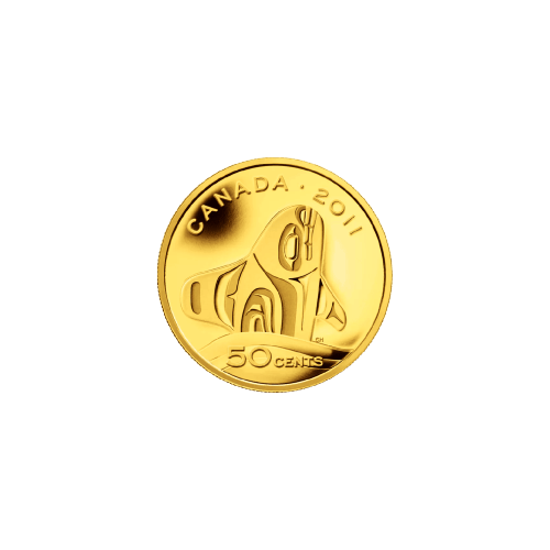 1/25 oz 2011 Orca Whale Gold Coin | Royal Canadian Mint