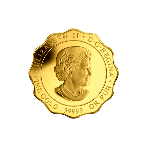 Pièce en or en forme de coquille Saint-Jacques Bénédiction de la paix 150 $ 2013 | Monnaie royale canadienne