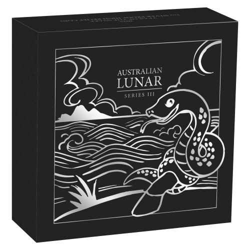 1 oz 2025 Lunar Year of the Snake High Relief Proof Silver Coin | Perth Mint