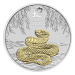 1 oz 2025 Lunar Year of the Snake Gilded Silver Coin | Perth Mint