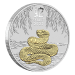 1 oz 2025 Lunar Year of the Snake Gilded Silver Coin | Perth Mint