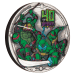 Pièce 2 onces d'argent coloré vieilli 40e anniversaire des Tortues Ninja 2024 | Monnaie de Perth