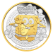 2 oz 2024 SpongeBob SquarePants Proof Gilded Silver Coin | Perth Mint