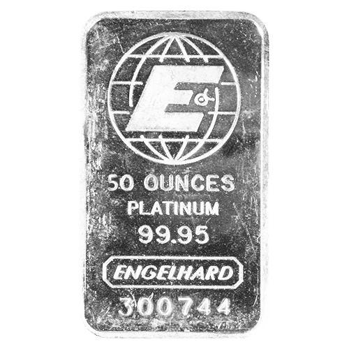 49.775 oz Platinum Bar | Engelhard