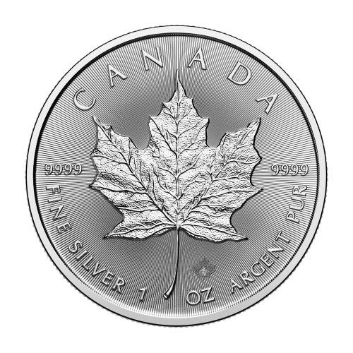 Monster Box of 500 x 1 oz 2025 Canadian Maple Leaf Silver Coins | Royal Canadian Mint