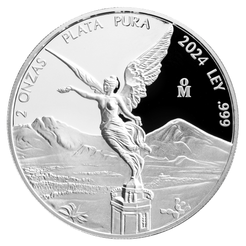 2 oz 2024 Mexican Libertad Proof Silver Coin | Mexican Mint