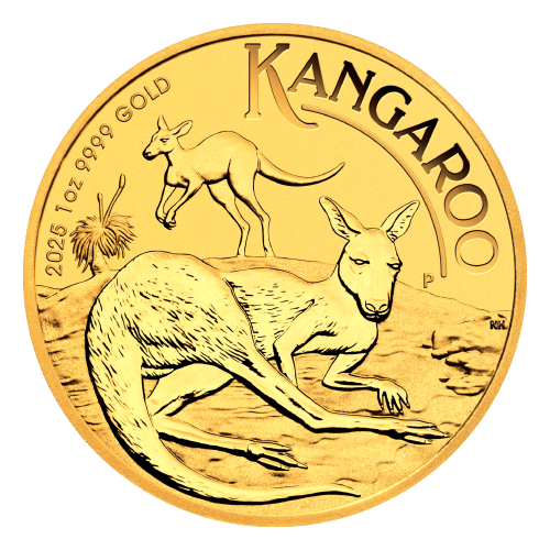 1 oz 2025 Australian Kangaroo Gold Coin | Perth Mint