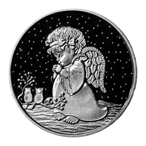 1 oz Christmas Angel Silver Round | Silvertowne Mint