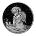 1 oz Christmas Angel Silver Round | Silvertowne Mint