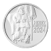 1 oz 2024 Patriotic Santa Silver Round | Silvertowne Mint