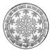 1 oz Merry Christmas with Holly Silver Round | Silvertowne Mint