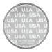 Ronde 1 once d'argent coloré Donald Trump : 47e président des États-Unis 2024 | Sunshine Minting