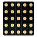 25 x 1 gram Random Year MapleGram Sheet of Gold Coins | Royal Canadian Mint