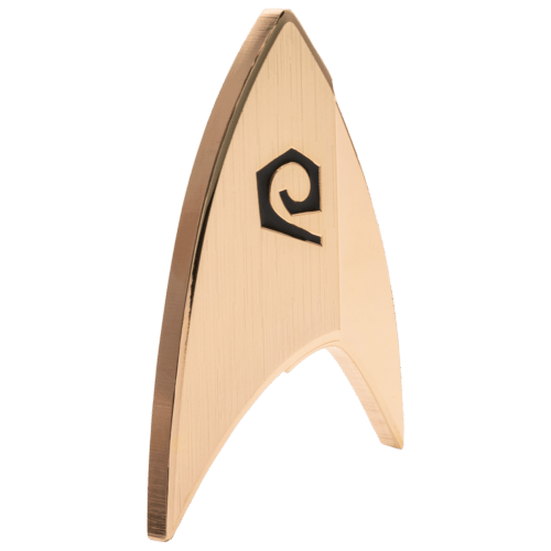 1 oz 2024 Star Trek: Starfleet Divisions Operations Insignia Copper Plated Silver Coin | Agoro by New Zealand Mint