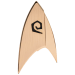 1 oz 2024 Star Trek: Starfleet Divisions Operations Insignia Copper Plated Silver Coin | Agoro by New Zealand Mint