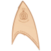 1 oz 2024 Star Trek: Starfleet Divisions Operations Insignia Copper Plated Silver Coin | Agoro by New Zealand Mint