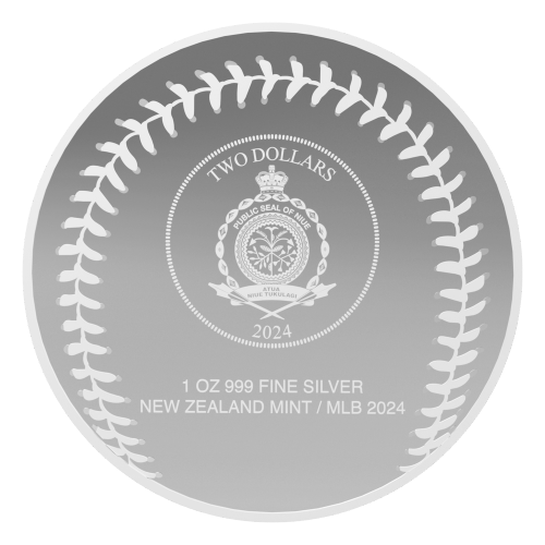 1 oz 2024 Los Angeles Dodgers MLB World Series Champions Colourized Silver Coin | Agoro by New Zealand Mint